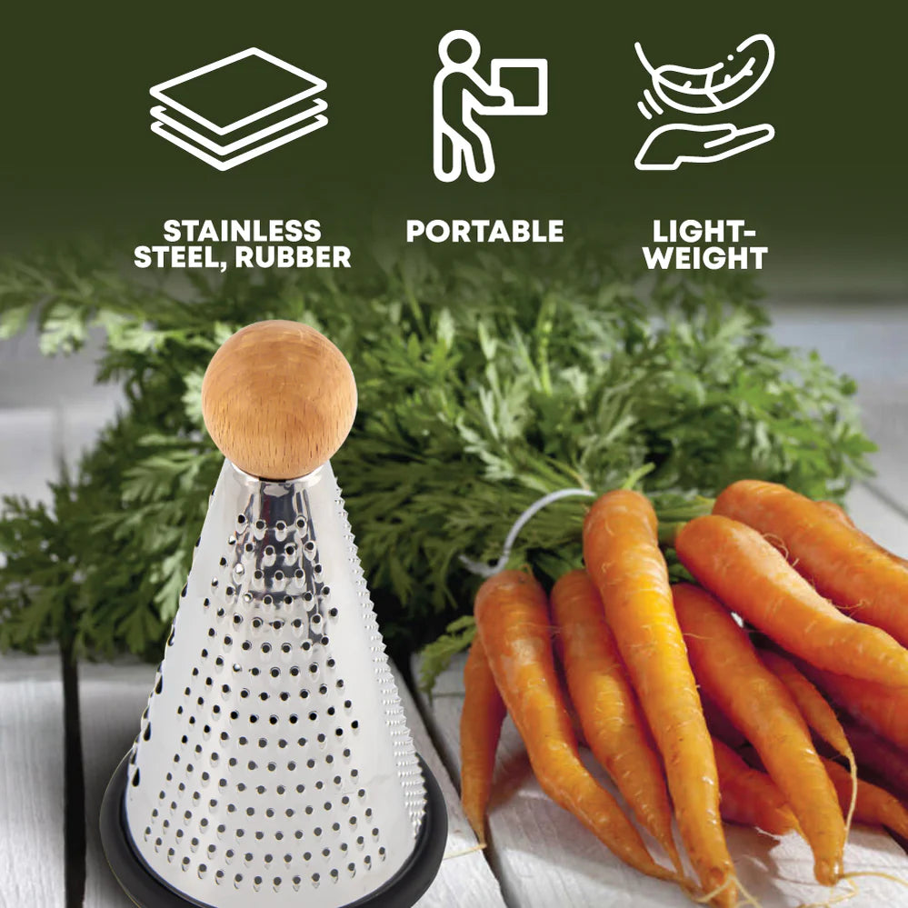 SQ Professional Stainless Steel Grater Cone 20cm