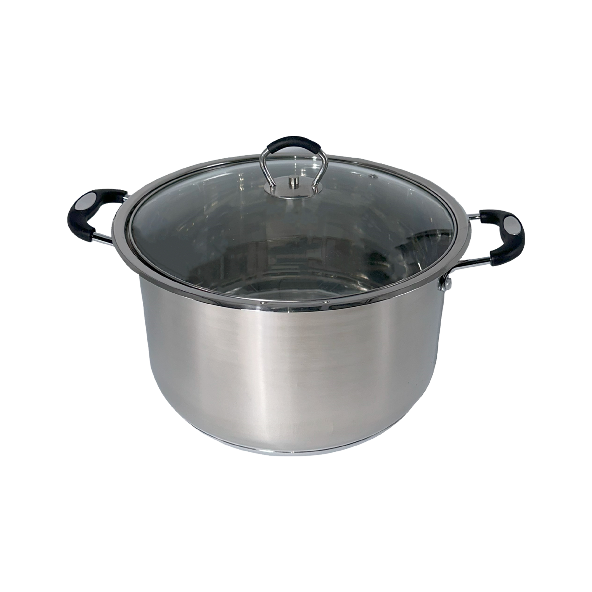 Glaxa Stainless Steel  Induction Base Casserole/Pots With Lid - 30cm
