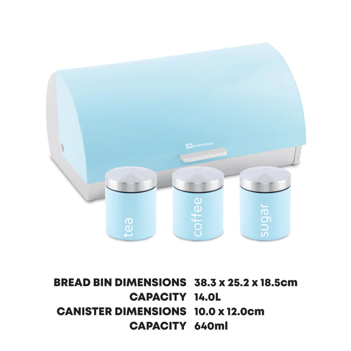 Bread Bin & Canisters Set - DAINTY - Skyline