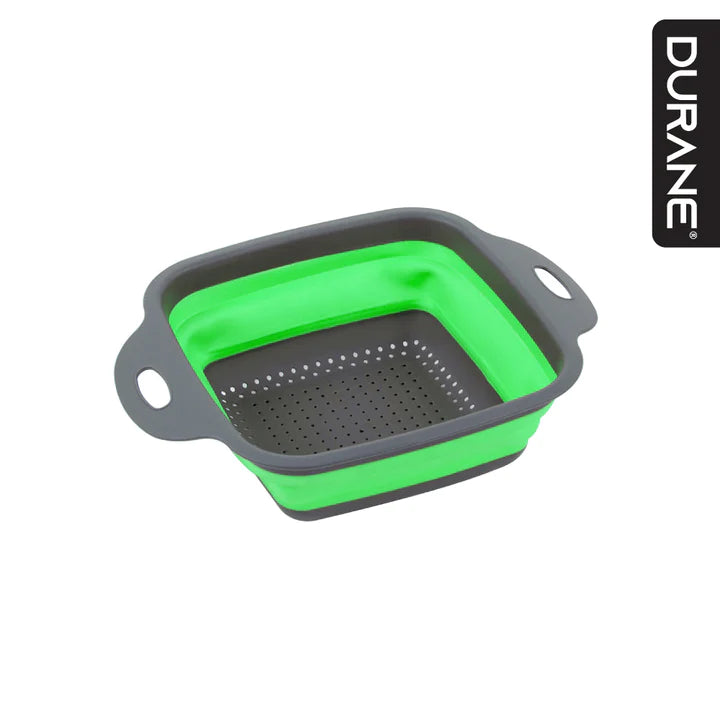 Collapsible Colander - Square Shape - Green