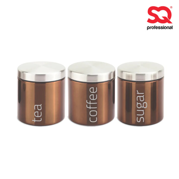 SQ Professional Gems Airtight Food Canister Set 3pc - Axinite
