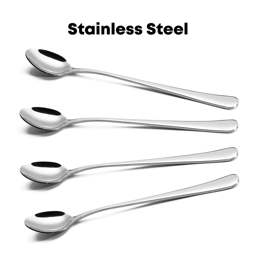 Durane Stainless Steel Latte Spoon Cutlery Set 4pc