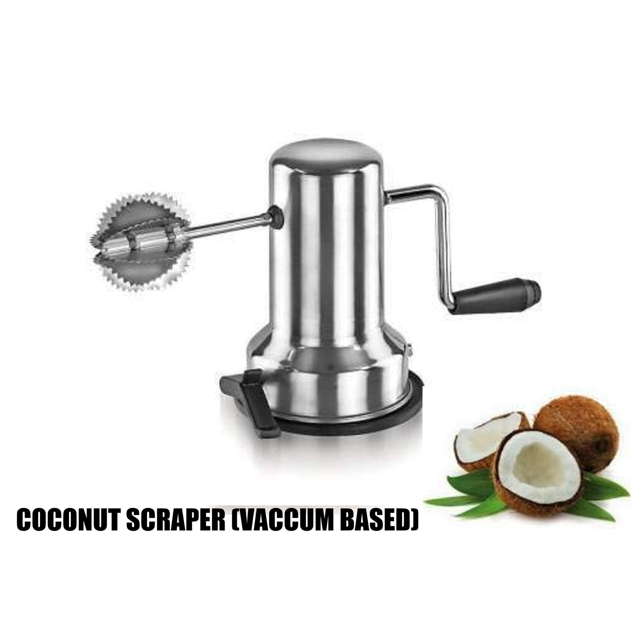 Coconut Scraper - Vaccum Based