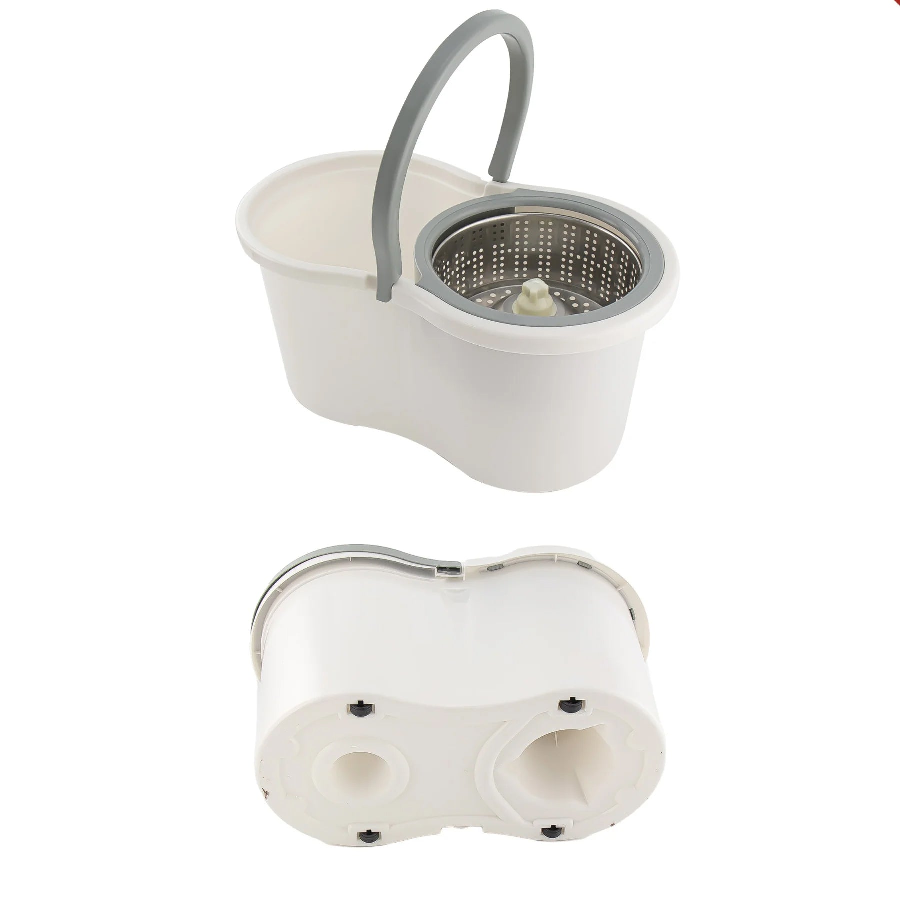 Rotary Mop & Bucket Beige-Grey 10 Ltr