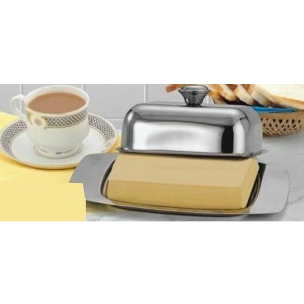 Stainless Steel Butter Holder With Lid