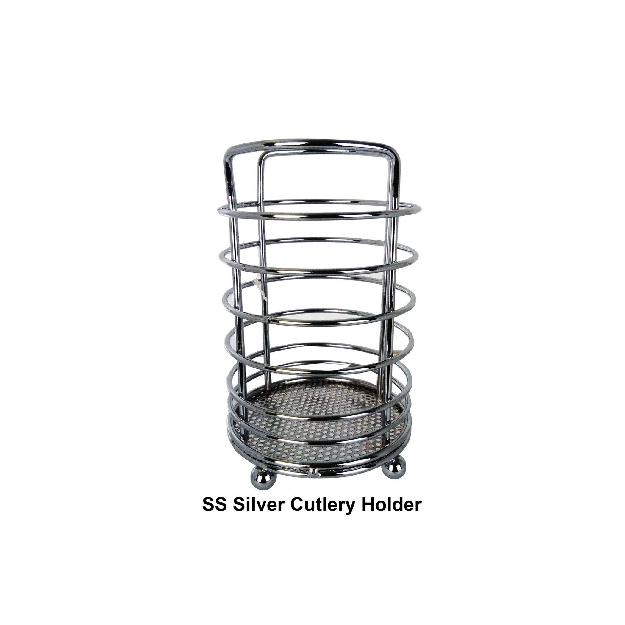 Stainless Steel Silver Cutlery Holder