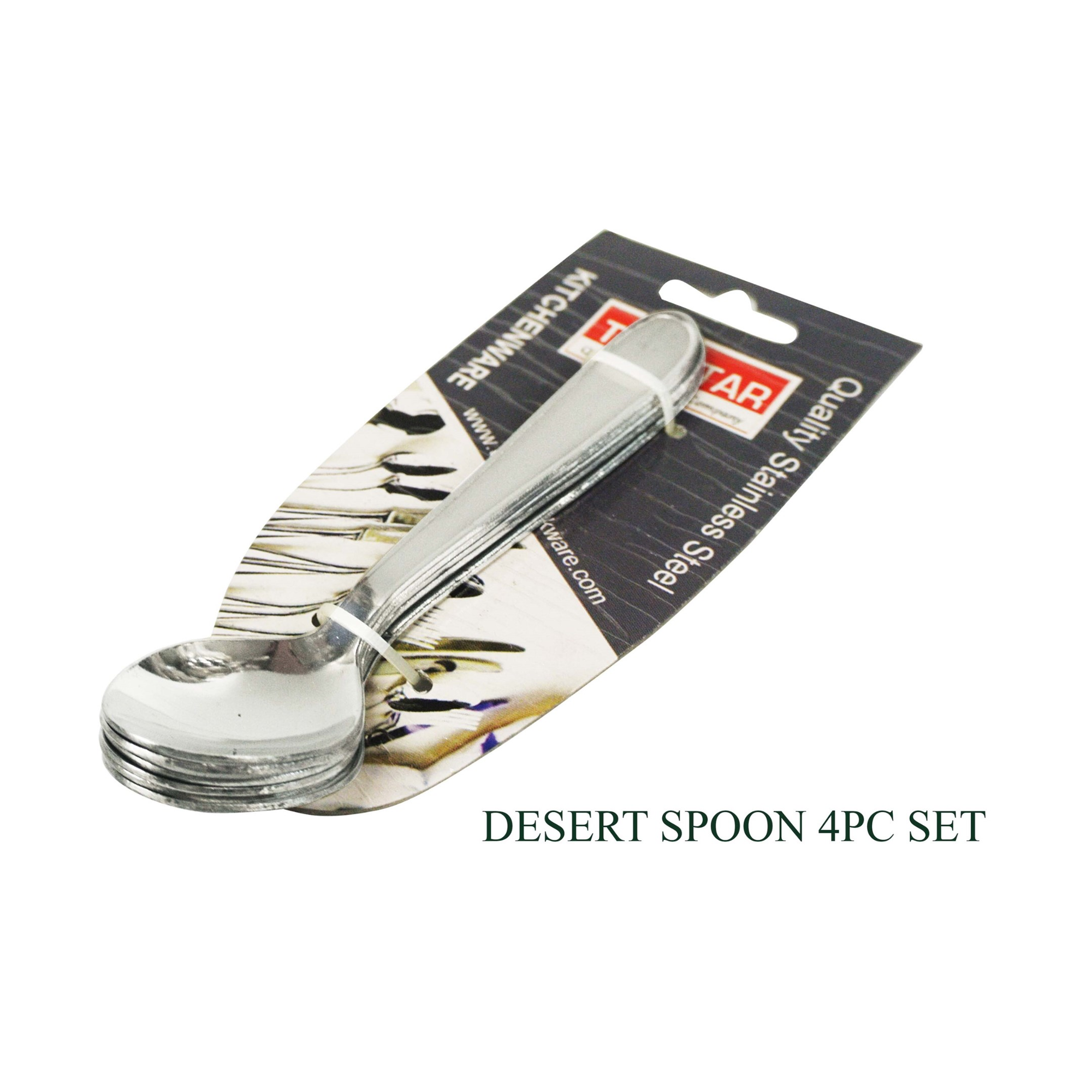 Tri-Star Desert Spoon Set 4 Pc