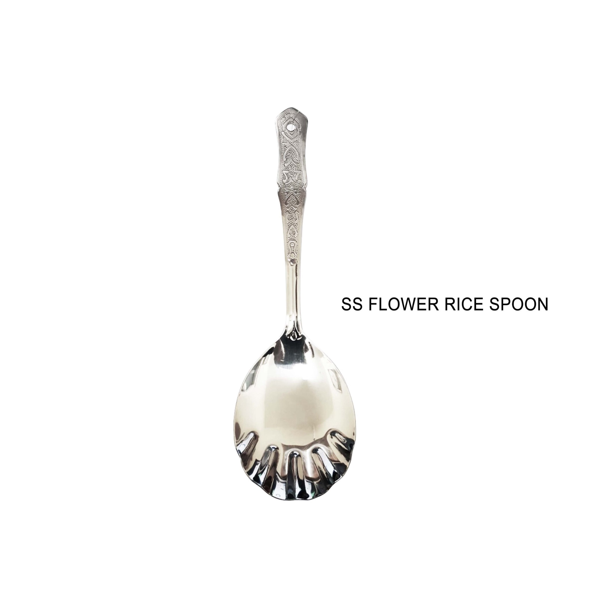 Stainless Steel Flower Rice Spoon