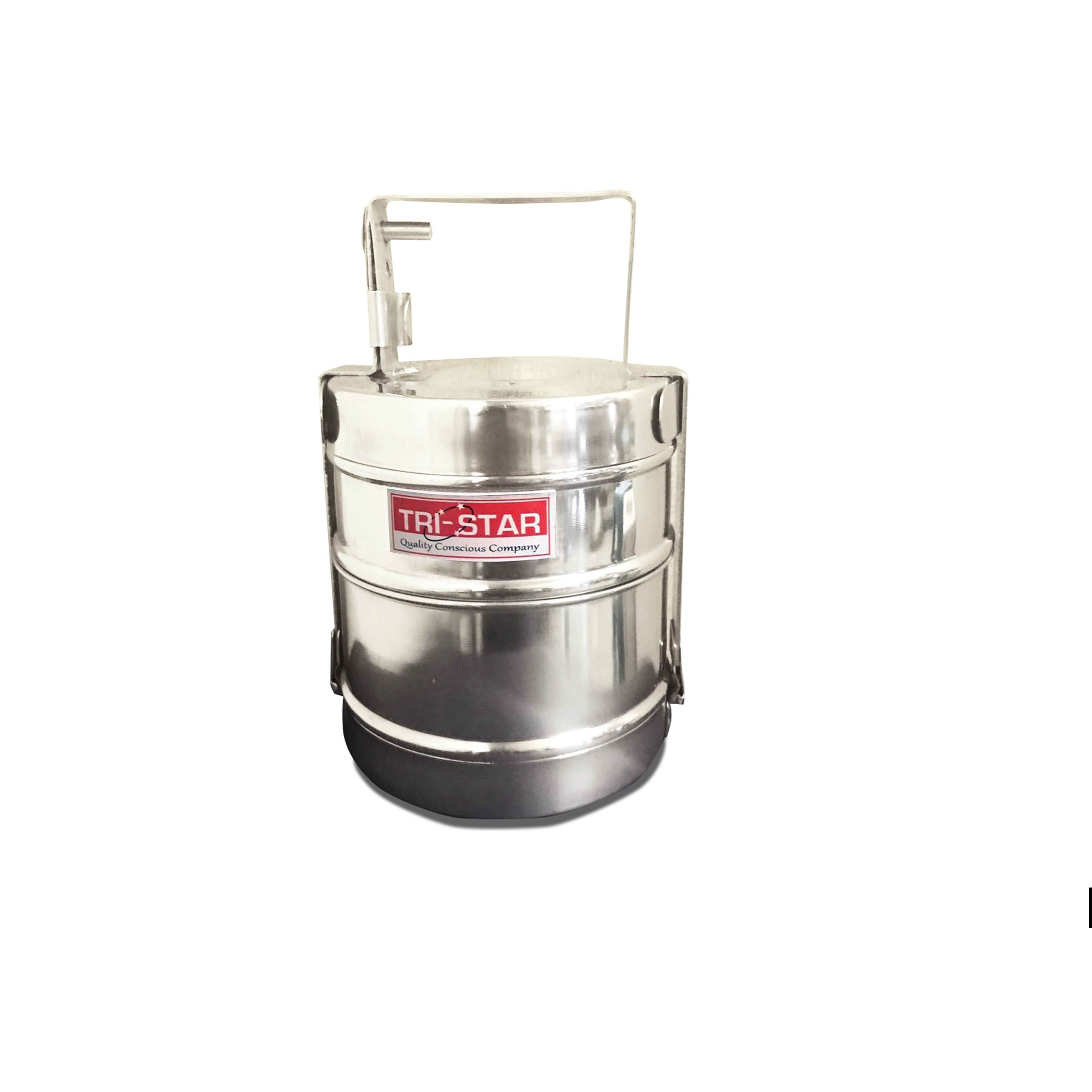 Stainless Steel Bombay Tiffin 14 X 2