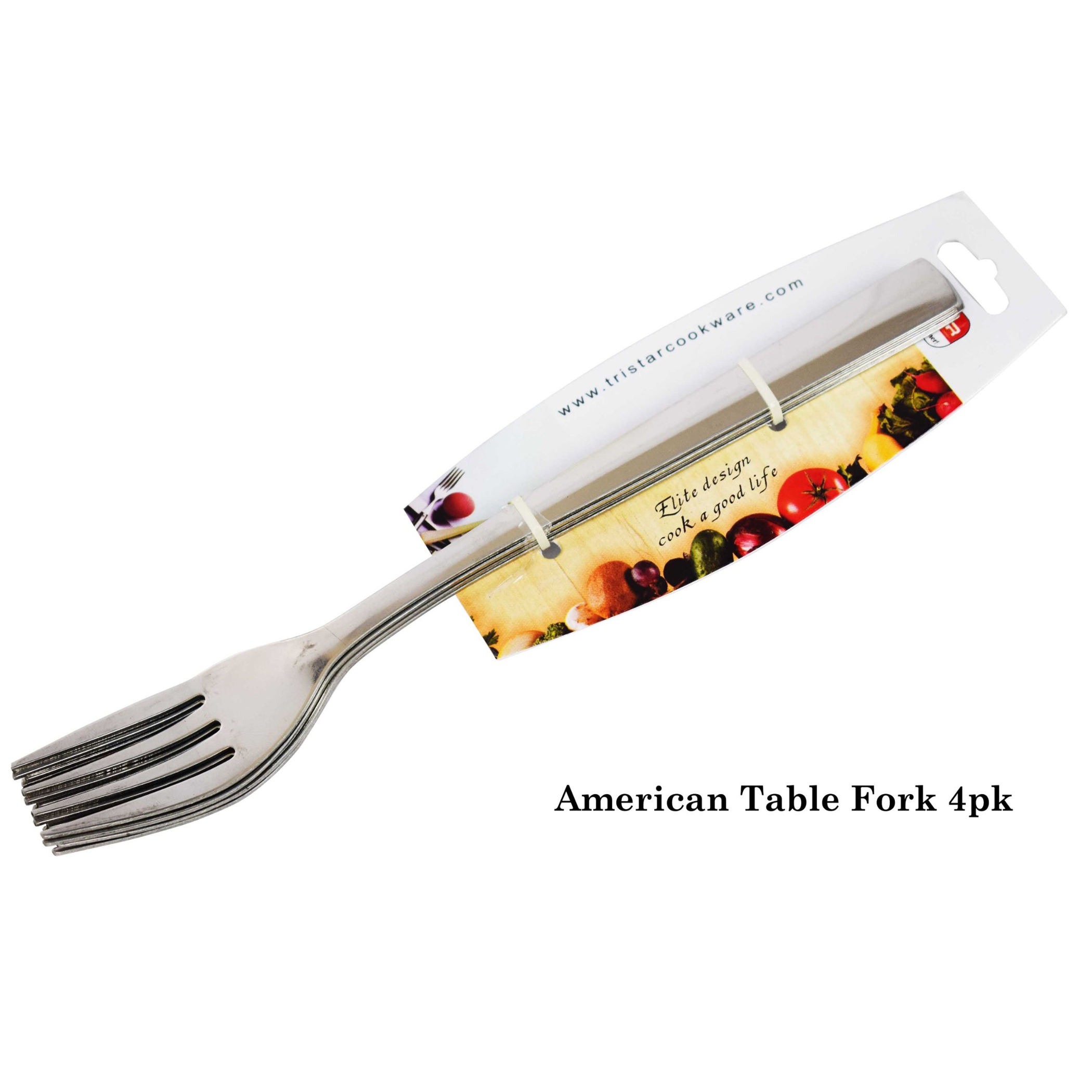 Tri-Star American Table Fork 4 Pc