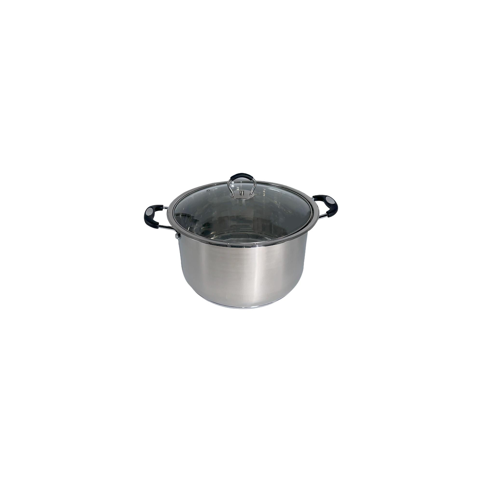 Glaxa Stainless Steel Induction Base Casserole/Pots With Lid - 20cm