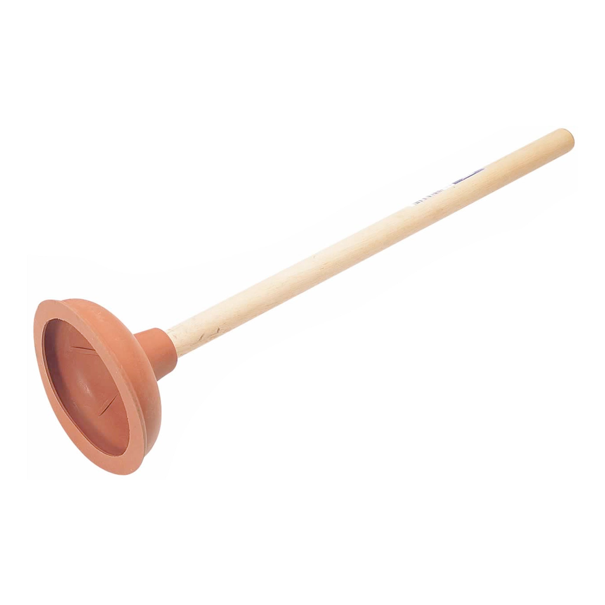 Plunger With Wooden Handle