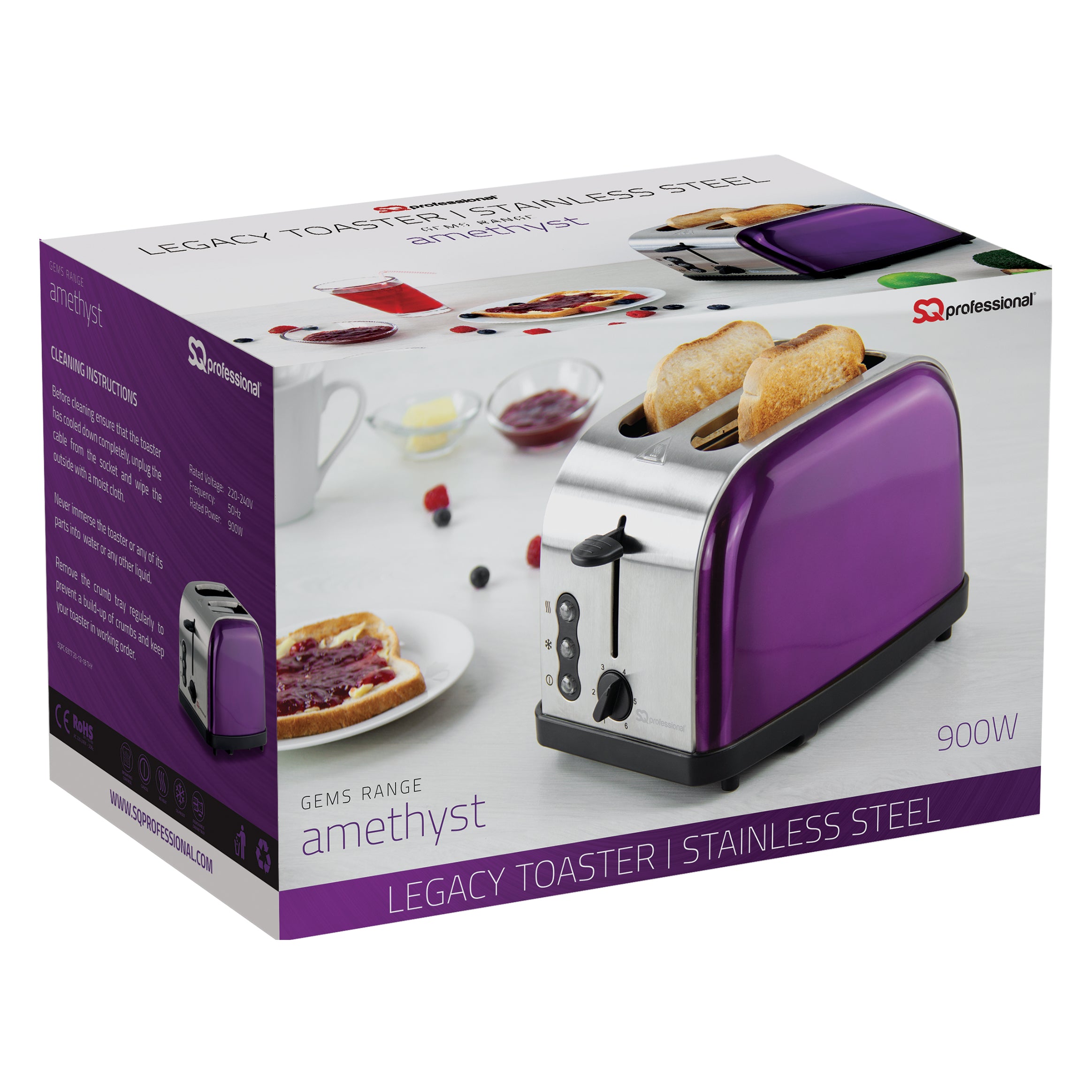 Legacy Toaster - GEMS - Amethyst