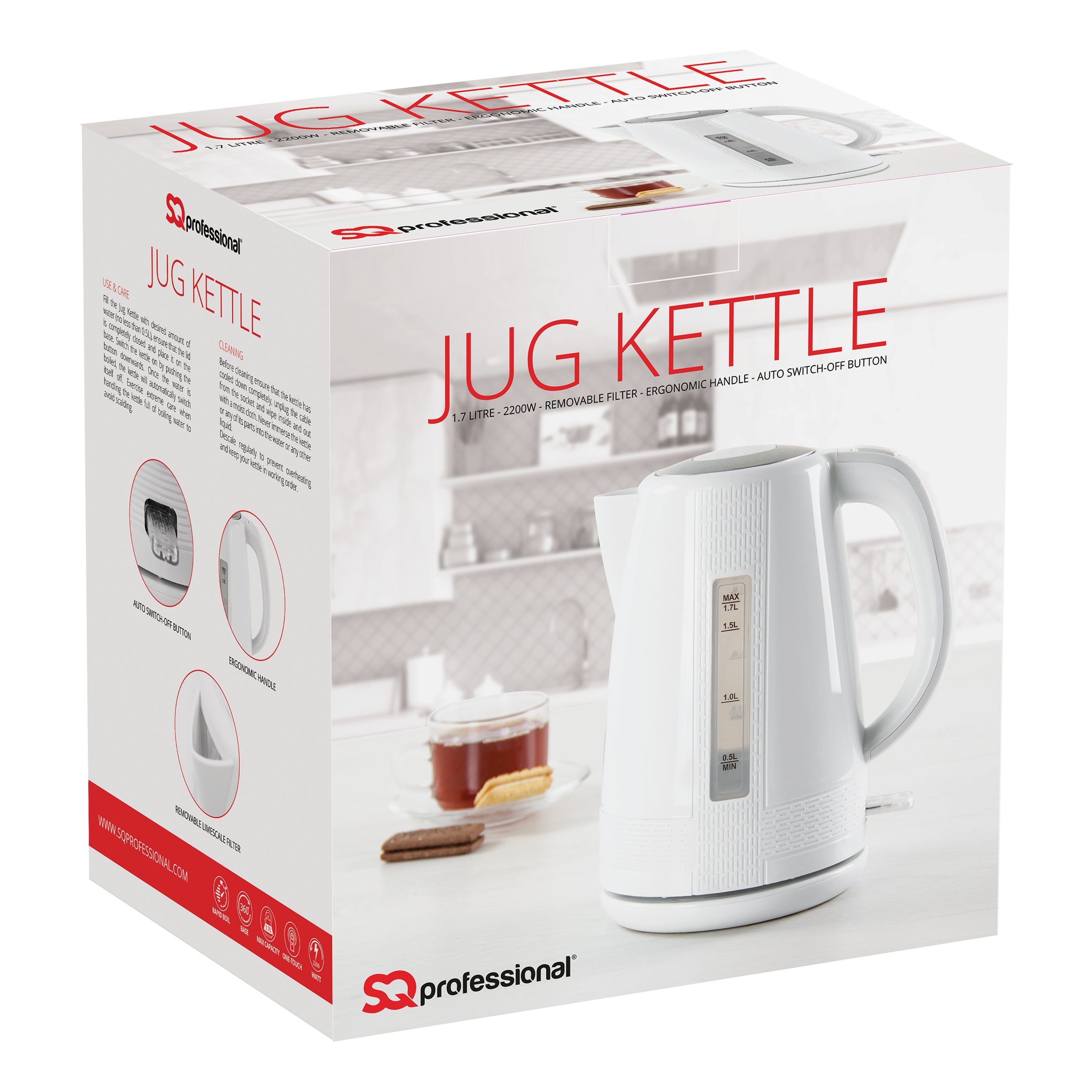 iteElectric Kettle - JUG - Wh