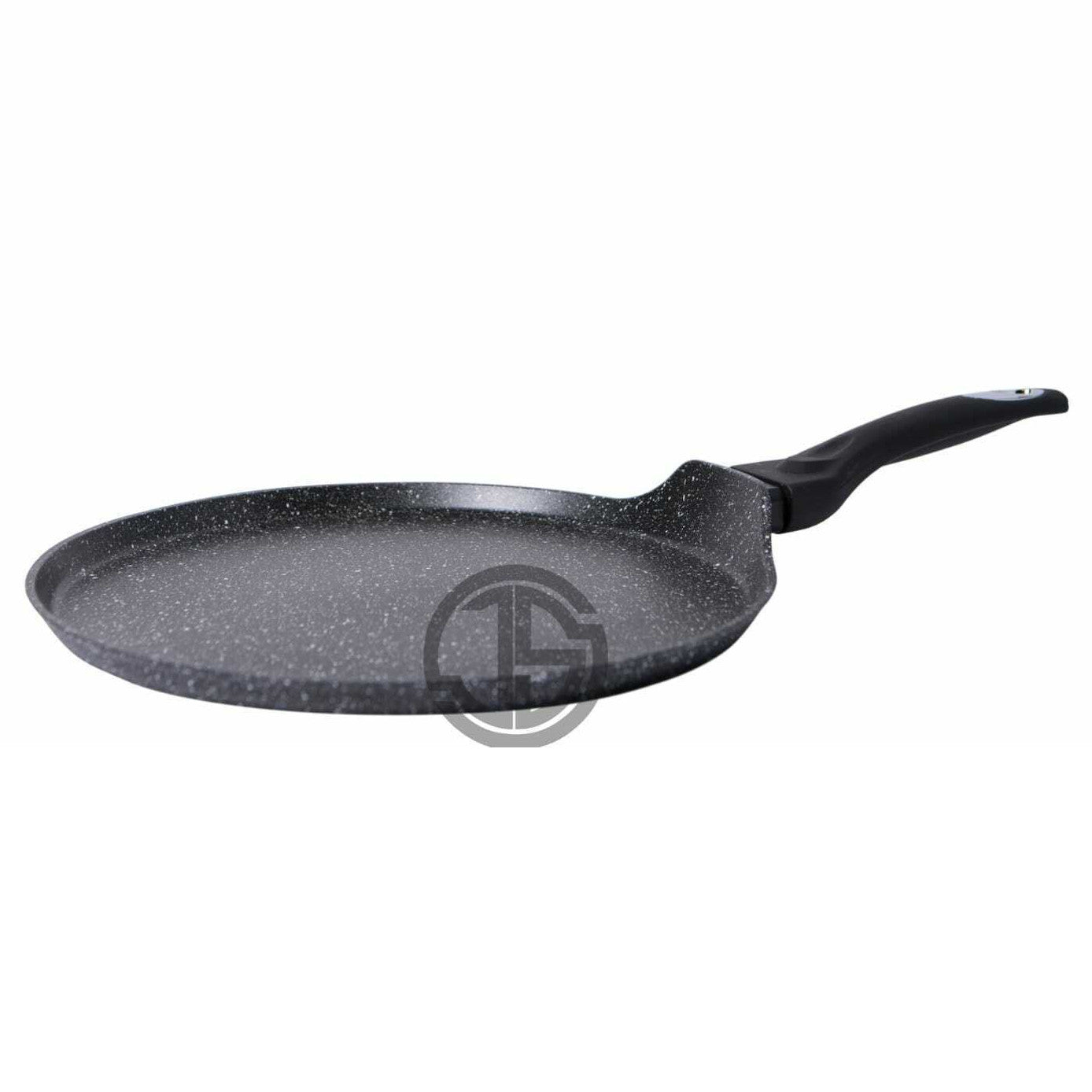 Marble Tawa Pan With Induction - Black -  32cm