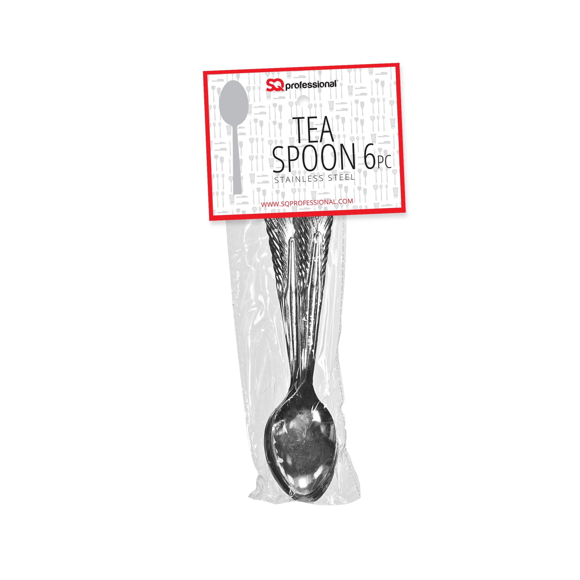 Tea Spoons - 6 Pcs Set - 15 cm